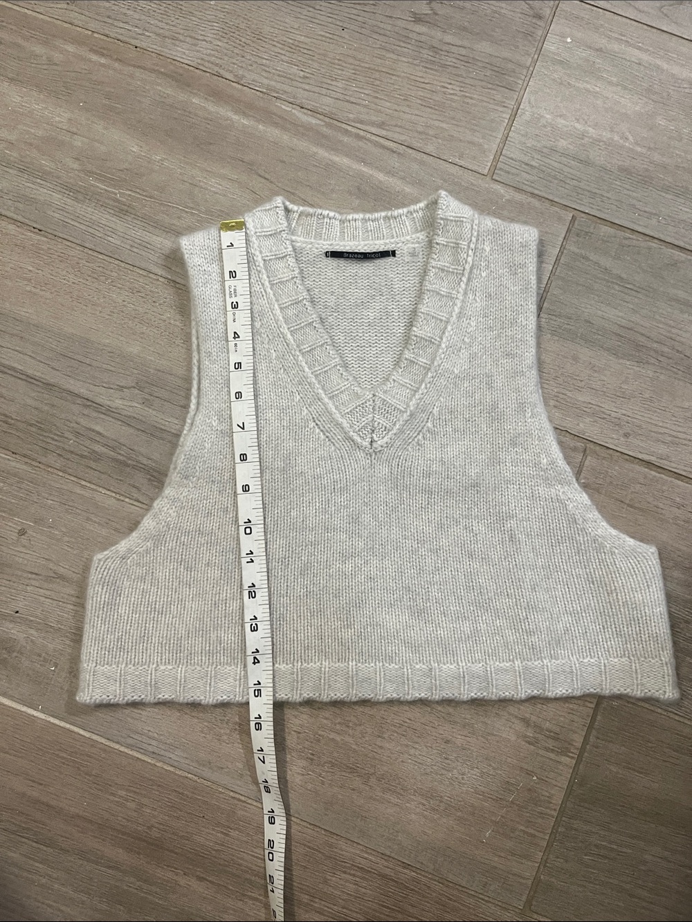 Brazeau Tricot Cashmere top - Picture 8 of 10